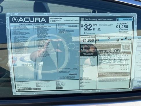 New 2026 Acura Integra image 9