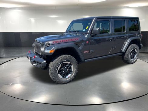 Used 2020 Jeep Wrangler Unlimited Rubicon w/ LED Lighting Group AWD/4WD image 12