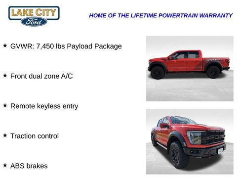 Used 2023 Ford F150 Raptor w/ Equipment Group 802A Raptor R AWD/4WD image 11