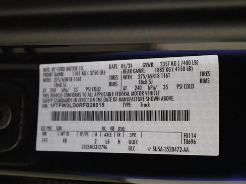 Used 2024 Ford F150 XLT w/ Equipment Group 302A MID AWD/4WD image 40