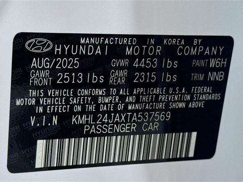 New 2026 Hyundai Sonata SE FWD image 32
