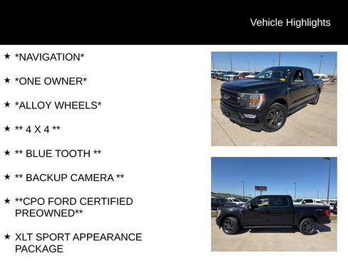 Used 2022 Ford F150 XLT w/ Equipment Group 302A High image 4