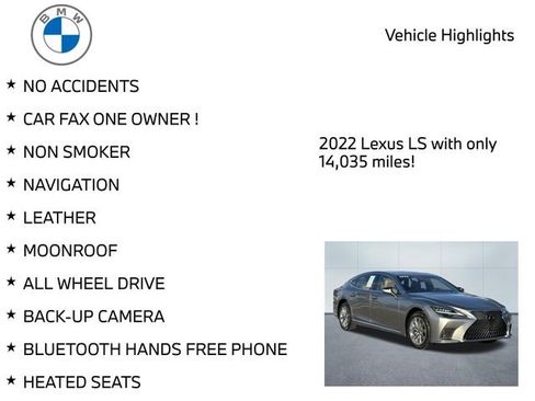 Used 2022 Lexus LS 500 AWD image 8