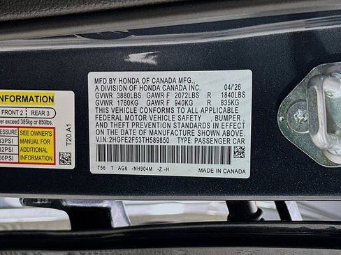 Used 2026 Honda Civic Sport image 27