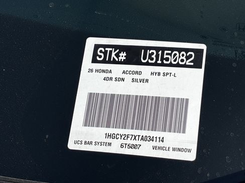 Used 2026 Honda Accord Sport image 4