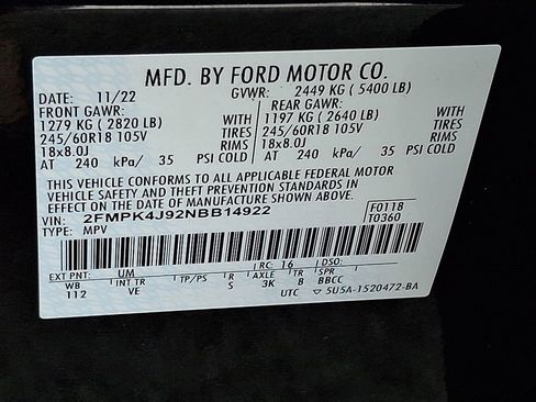 Certified 2022 Ford Edge SEL w/ Convenience Package image 26