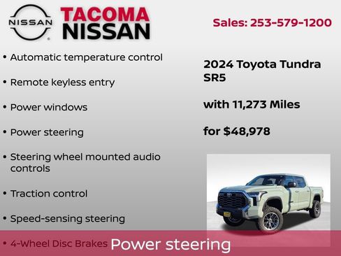 Used 2024 Toyota Tundra SR5 w/ TRD Off-Road Package image 7
