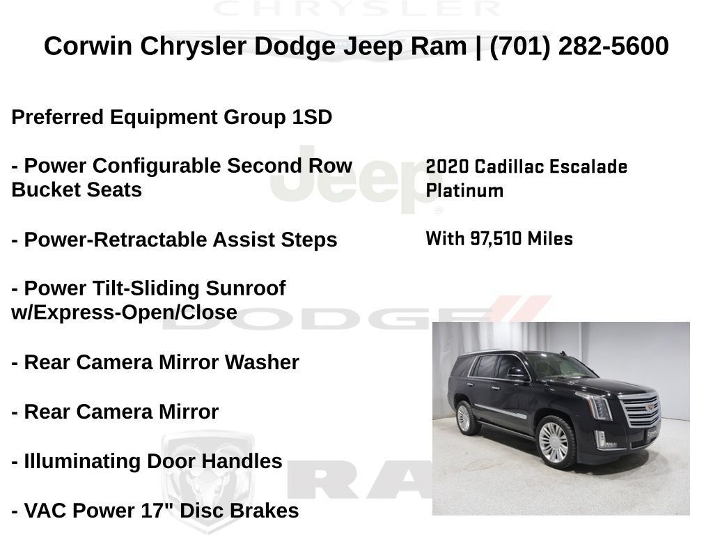 Used 2020 Cadillac Escalade Platinum AWD/4WD image 6