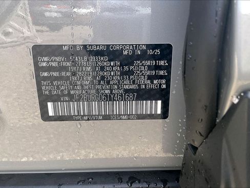 New 2026 Subaru Outback Limited XT image 12