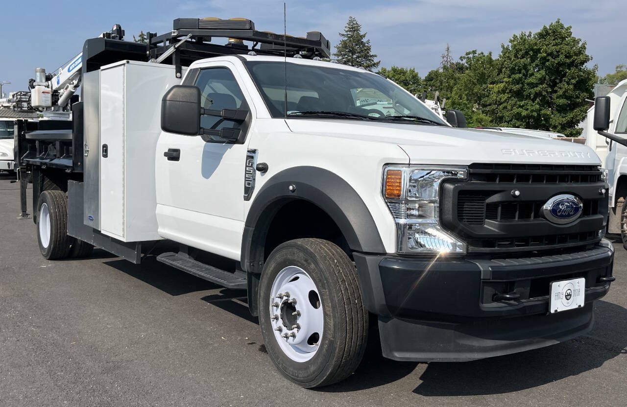 Used 2021 Ford F550 2WD Regular Cab Super Duty w/ Power Equipment Group image 3