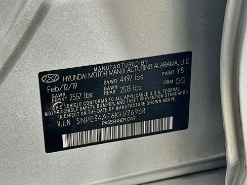 Used 2019 Hyundai Sonata SEL FWD image 12