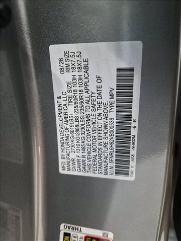 New 2027 Honda Odyssey EX-L image 17