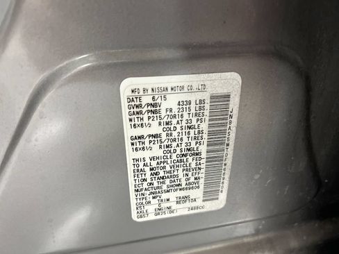 Used 2015 Nissan Rogue S w/ Convenience Package FWD image 27