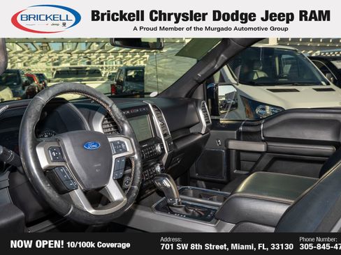 Used 2018 Ford F150 Platinum w/ Equipment Group 701A Luxury image 14