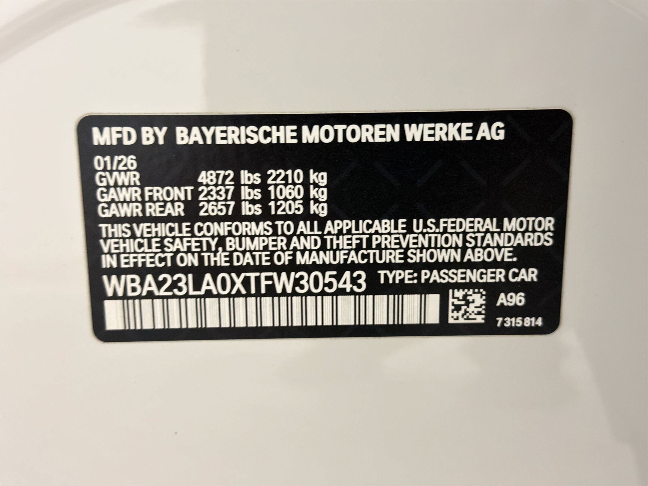 Used 2026 BMW 330i xDrive Sedan w/ Premium Package AWD/4WD image 26