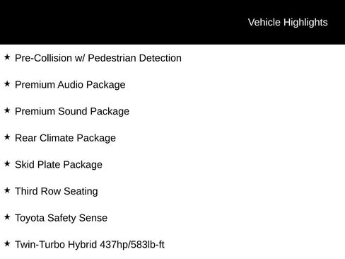 Used 2025 Toyota Sequoia 4WD image 12