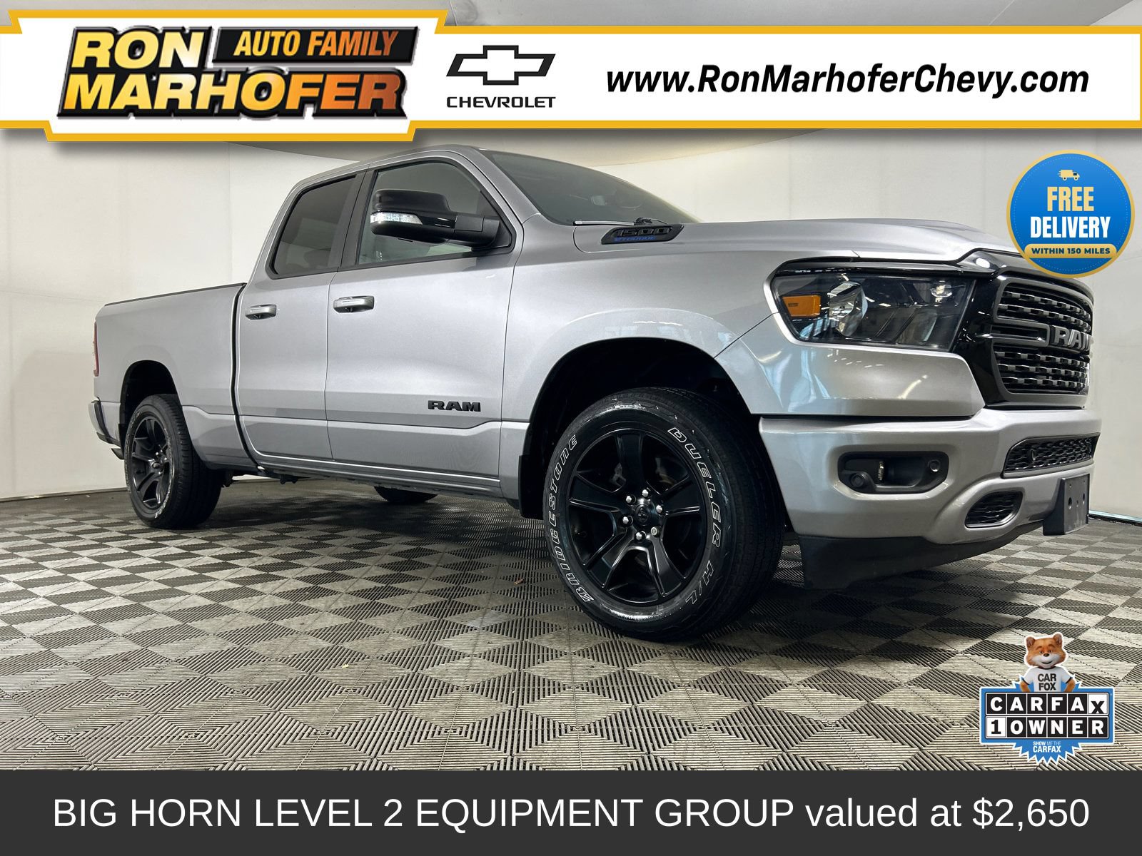 Used 2022 RAM 1500 Big Horn AWD/4WD 360° Tour