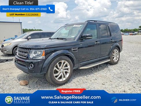Used 2016 Land Rover LR4 HSE AWD/4WD image 1