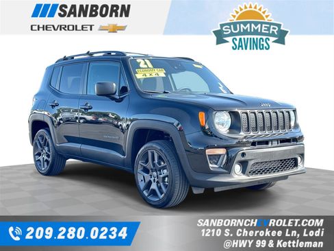Used 2021 Jeep Renegade Latitude AWD/4WD image 1