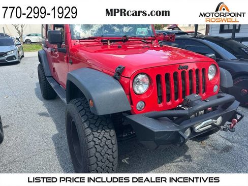 Used 2016 Jeep Wrangler Unlimited Sport w/ Quick Order Package 24S AWD/4WD image 1