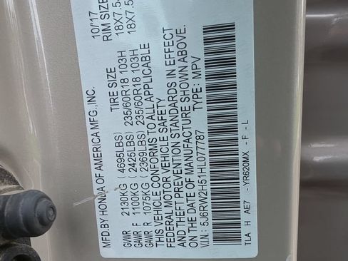 Used 2017 Honda CR-V EX image 29
