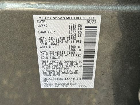 Used 2024 Nissan Murano SV image 25