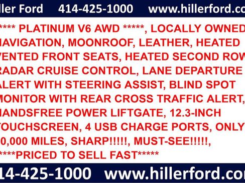 Used 2021 Toyota Highlander Platinum AWD/4WD image 2