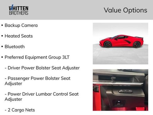 Used 2020 Chevrolet Corvette Stingray Premium Cpe w/ 3LT Preferred Equipment Group RWD image 4