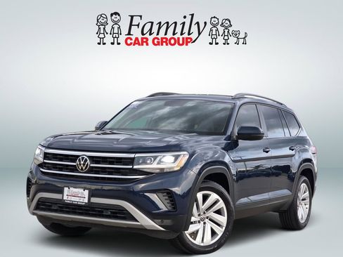 Used 2021 Volkswagen Atlas SE w/ Panoramic Sunroof Package FWD image 1