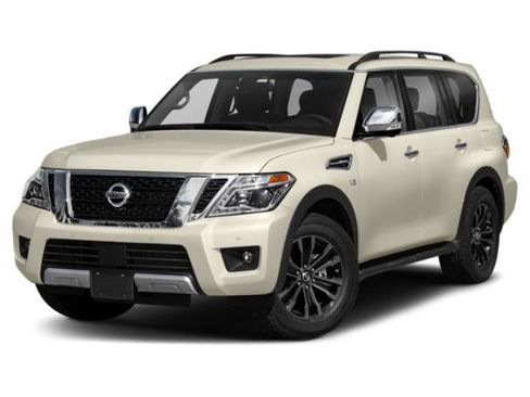 Used 2018 Nissan Armada Platinum w/ Captain Seat Package RWD image 1