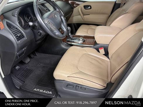 Used 2017 Nissan Armada Platinum w/ Captain Seat Package AWD/4WD image 18