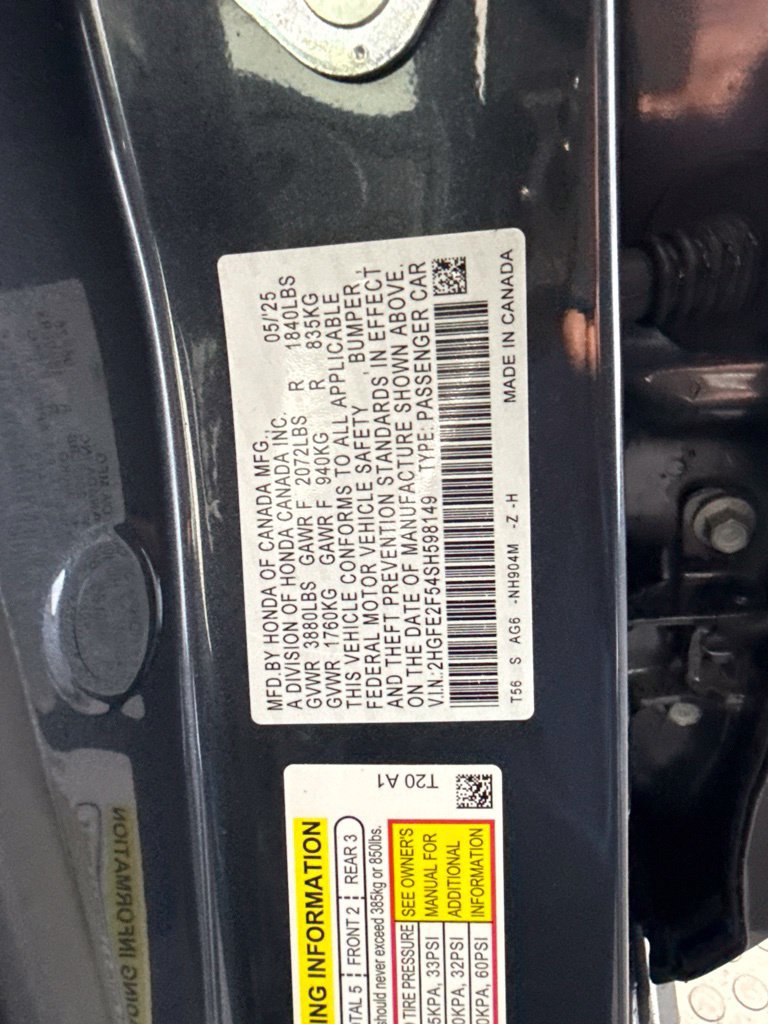 Used 2025 Honda Civic Sport image 19