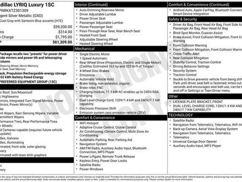 New 2026 Cadillac Lyriq Luxury image 27