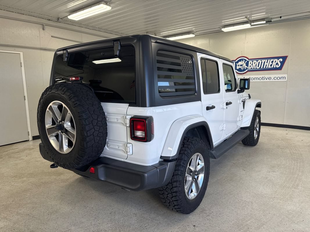 Used 2021 Jeep Wrangler Unlimited Sahara AWD/4WD image 7
