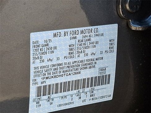 New 2026 Ford Explorer Active w/ Active Comfort Package image 17