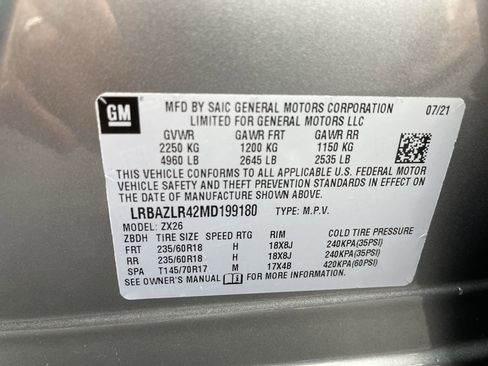 Used 2021 Buick Envision Preferred FWD image 32