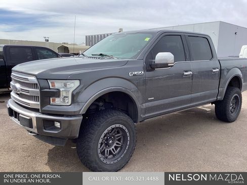 Used 2016 Ford F150 Platinum w/ Equipment Group 701A Luxury image 3