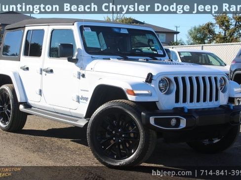 Used 2023 Jeep Wrangler Unlimited Sahara w/ Safety Group image 1