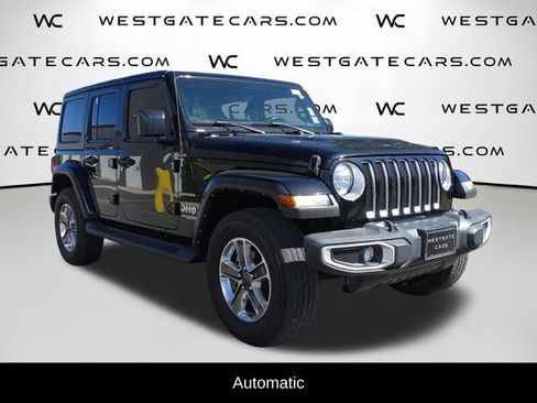 Used 2021 Jeep Wrangler Unlimited Sahara image 2