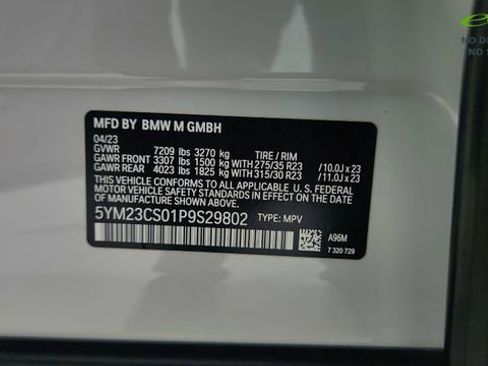 Used 2023 BMW XM AWD/4WD image 62