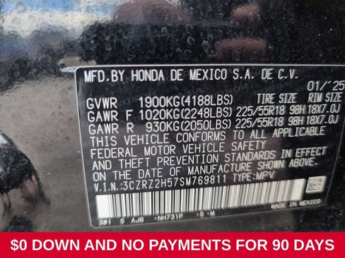 Used 2025 Honda HR-V Sport image 35