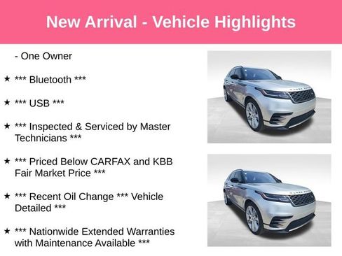 Used 2019 Land Rover Range Rover Velar R-Dynamic SE image 2