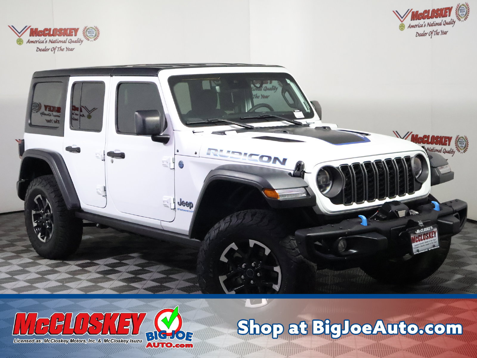 Used 2024 Jeep Wrangler Unlimited Rubicon 4xe w/ Capability Package AWD/4WD 360° Tour