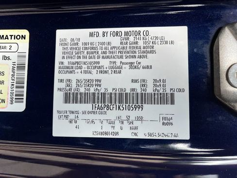 Used 2019 Ford Mustang GT Premium RWD image 7