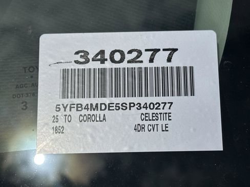 Certified 2025 Toyota Corolla LE w/ Convenience Package FWD image 14