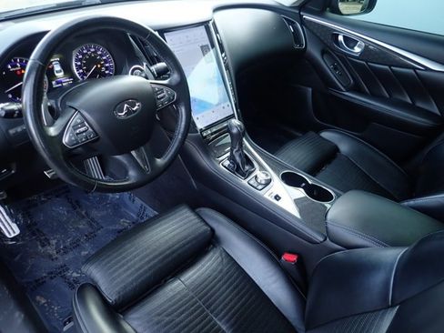 Used 2016 INFINITI Q50 Red Sport 400 image 9