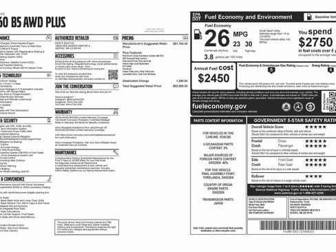 Used 2025 Volvo XC60 B5 Plus image 4