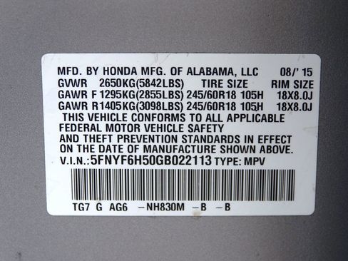 Used 2016 Honda Pilot EX-L image 43