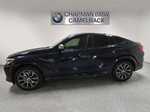 Used 2020 BMW X6 M50i w/ Luxury Seating Package image 3