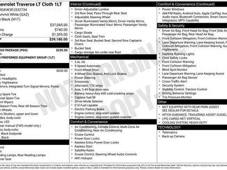 Used 2023 Chevrolet Traverse LT w/ LPO, Cargo Package FWD video 3